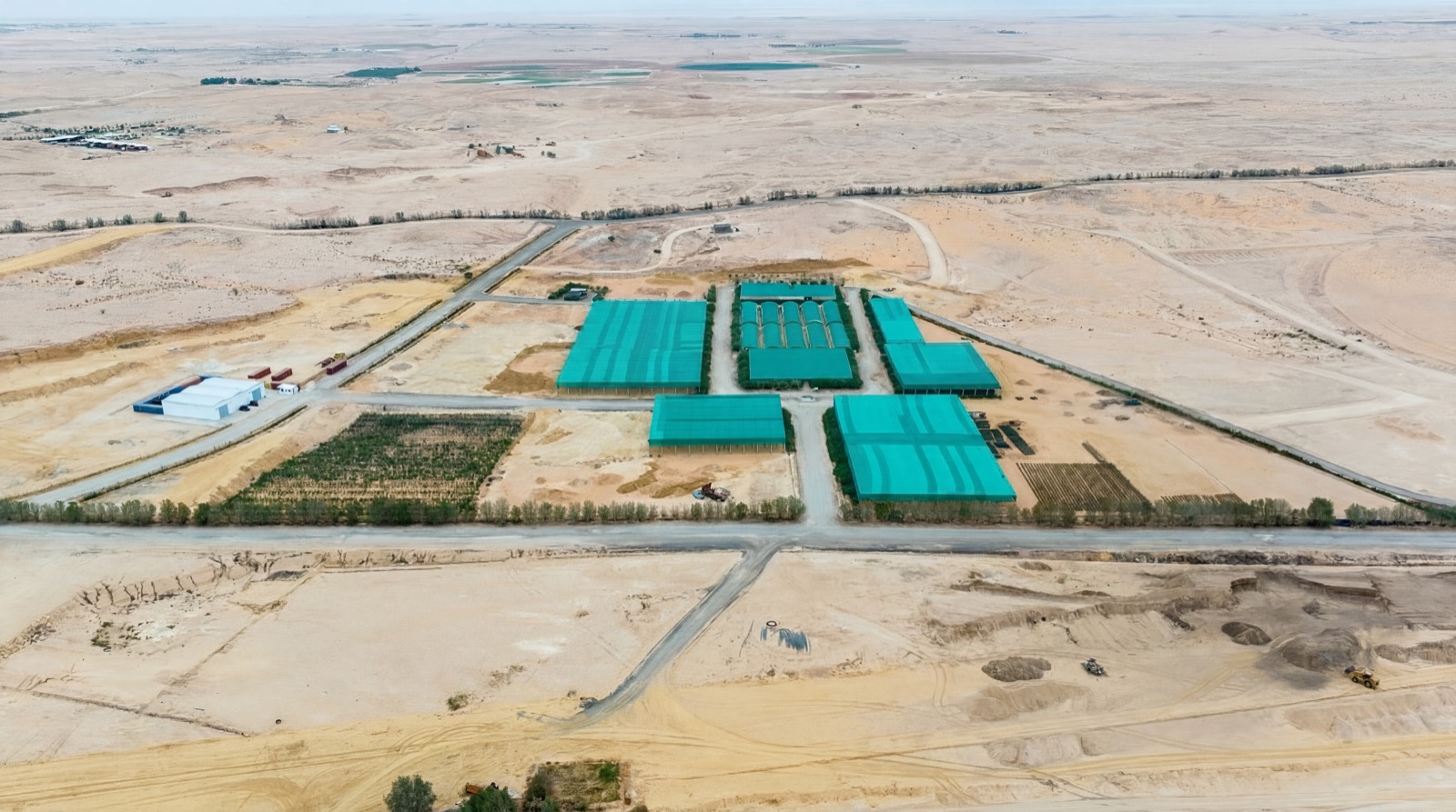 UNISCAPE total nursery area aerial view